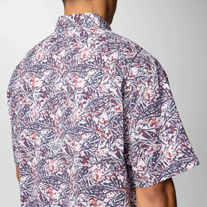 เสื้อเชิ้ตตกปลาแบบกระดุมติด ผ้าไนลอนผสมสแปนเด็กซ์ ระบายอากาศได้ดี ออกแบบโลโก้ผ้าไหมนม คำว่าปลา ตามสั่ง  ลายพราง  แบบเปล่า  สามารถเพิ่มข้อความได้ - Product Image 6