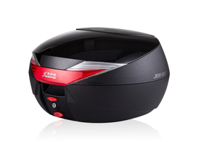 Marque JDR Boîte supérieure de moto de 42L avec conception étanche Boîte de rangement pour moto <span class=keywords><strong>Coffre</strong></span> de vélo - Product Image 3