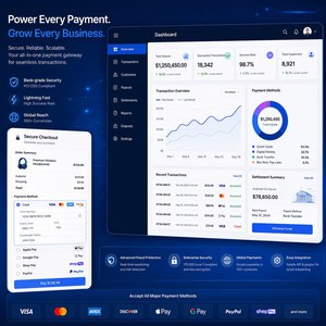 Système de passerelle de paiement PayPal avec intégration Cash App, Chime, ACH Card, Apple Pay, Google Pay, <span class=keywords><strong>API</strong></span> et tableau de bord du commerçant - Product Image 2