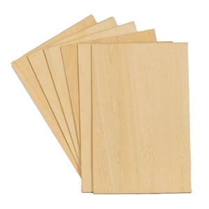 Compensato Liscio da 3mm per Taglio Laser, Legno Non Finito per Intaglio e <span class=keywords><strong>Pittura</strong></span> Fai-da-Te - Product Image 1