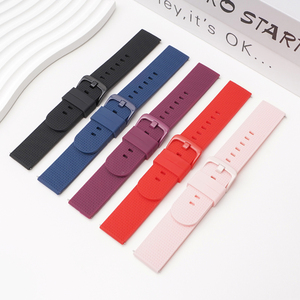 Pas cher prix Moon Watch 20mm 22mm étanche Moonwatch Bracelet en silicone motif sergé Bracelet de montre en caoutchouc à dégagement rapide pour <span class=keywords><strong>Omeg</strong></span> - Product Image 1