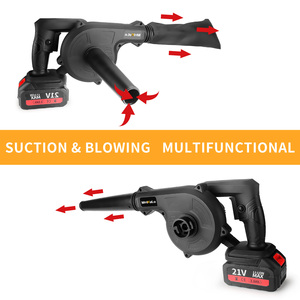 MeiKeLa Portable 21v Professional Li-ion 3.0Ah Garden <strong>Air</strong> Leaves Lithium Cordless <strong>Electric</strong> Leaf <strong>Blower</strong> Cordless Jet <strong>Fan</strong> - Product Image 4