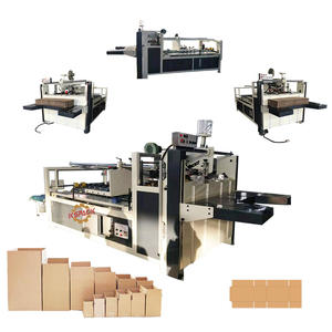 <span class=keywords><strong>Meilleure</strong></span> vente semi-automatique carton pliant colleuse boîtes en carton dossier colleuse machine - Product Image 5