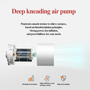 Nuevas botas de compresión de presión de aire de circulación sanguínea masajeador de piernas con calor - Product Image 5