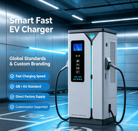 Chargeur rapide pour voiture électrique EU CE 60/80/100/120/160/180/240KW DC CCS1/CCS2/GBT, station de recharge pour véhicules électriques 380-1000V OCPP DC EV