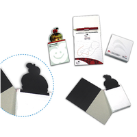 Bloc-notes magnétique détachable pour réfrigérateur, directement de l'usine, papier offset 80-120 g/m², 5x5 cm, couleur CMYK, design moderne, pour le bureau