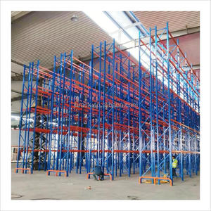 Adjustable Metal Shelving Heavy-Duty Warehouse Metal Storage Shelves <strong>Van</strong> Storage <strong>Racking</strong> <strong>Systems</strong> with Safety Railguards - Product Image 2
