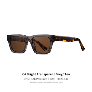 แว่นกันแดดทรงย้อนยุคสไตล์ยุโรปอเมริกัน รุ่น MOOHE JY32240 กรอบใหญ่เต็มขอบ ป้องกันรังสียูวี โพลาไรซ์ สำหรับทุกเพศ - Product Image 3