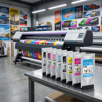 Tinta Eco-Solvent Premium untuk Roland Truevis VG3-640 Tinta Roland TR2 500ml Tinta TR Dengan Chip Kemasan Besar untuk Distributor Besar