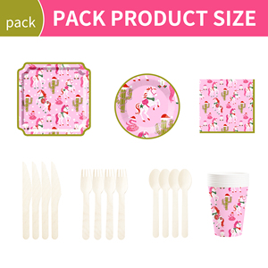 Artículos para Fiesta de Cumpleaños con Temática de Caballos DAMAI, Platos para Cena, Platos para Postre, Vasos, Servilletas, Decoraciones para Fiestas de Caballos para Baby Showers - Product Image 6