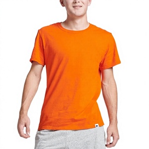 T-shirt athlétique tricoté pour homme, coupe classique, manches courtes, avec logo personnalisé OEM, anti-humidité, anti-odeur, protection UPF 30+ - Product Image 1