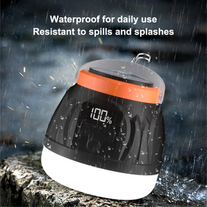 Lampes solaires rechargeables pour marché nocturne, stand de rue, éclairage extérieur, lampes d'urgence solaires pour camping domestique - Product Image 2
