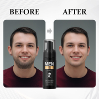 Nettoyant Visage Moussant Doux Végétalien pour Hommes, Échantillon Gratuit en Gros, 150ml