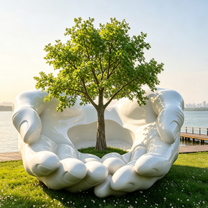 Sculpture <span class=keywords><strong>de</strong></span> main tenant un olivier, <span class=keywords><strong>prix</strong></span> bas - Product Image 4