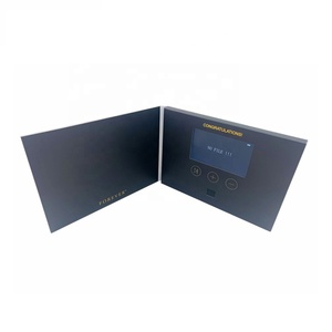Folleto de vídeo A5 de 4,3 pulgadas, chino, personalizado, tarjetas gráficas, para marca, negocios, publicidad - Product Image 2