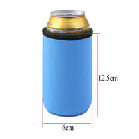 Manchons isothermes pliables en néoprène pour bière, 12 oz, pour bouteilles et canettes, personnalisables, modèles slim et stubby