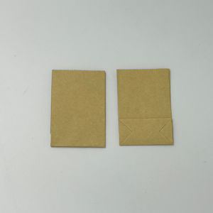 Sacs en papier kraft biodégradables de qualité environnementale pour noix, sandwichs, pain, petit-déjeuner, emballage alimentaire - Product Image 5