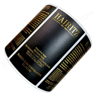 Autocollant personnalisé OEM pour bouteille de vin rouge, vinyle gaufré 3D, étiquette adhésive permanente imperméable, forme personnalisée pour cadre photo, bougie