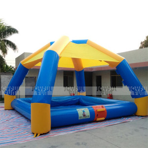 Vui Vẻ Vui Vẻ Thương Mại Bơm Hơi Khổng Lồ Hồ Bơi Sử Dụng Lớn Hồ Bơi Bơm Hơi Cho Người Lớn Nước Hồ Bơi Bơm Hơi - Product Image 6