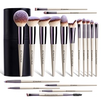 Fabricant de pinceaux de maquillage BS-MALL, pinceaux de maquillage professionnels de luxe, vegan, de haute qualité, vente en gros, logo personnalisé, fournisseur de pinceaux de maquillage