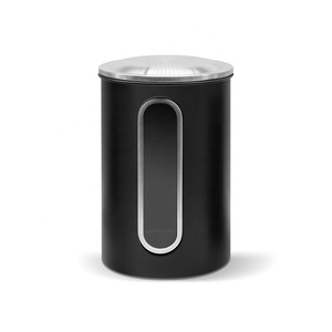 Mới BSCI chứng nhận vòng kín thép không gỉ thực phẩm lưu trữ Canister thiết lập đa chức năng nhà bếp container trà cà phê đường - Product Image 2