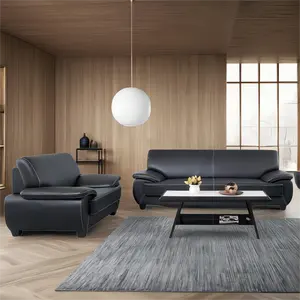 Da họp kinh doanh khách ba người phòng tiếp tân đơn giản hiện đại nhà văn phòng sofa