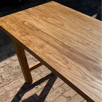 Meubles de salle à manger en bois massif multifonctionnels minimalistes modernes, table à thé, bureau