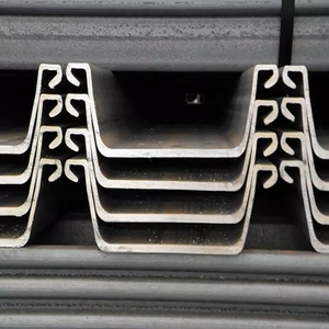 Piles de tôles <span class=keywords><strong>en</strong></span> <span class=keywords><strong>acier</strong></span> de haute qualité, sections <span class=keywords><strong>en</strong></span> forme de <span class=keywords><strong>U</strong></span> et de Z, emboîtables, échantillon gratuit - Product Image 5