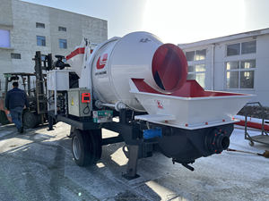 <b>Concrete</b> Mixer Pump <b>Machine</b> Diesel Engine <b>Concrete</b> Pump with Mixer for Construction - Product Image 6