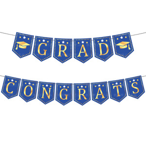 Graduation Decoration Party Supplies Center Table Wholesale Graduation Paper <strong>Banner</strong> for Graduating <strong>Students</strong> - Product Image 2