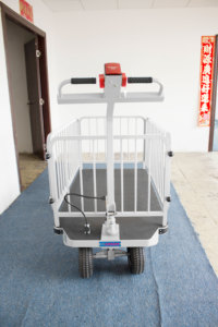 <strong>ELECTRIC</strong> HAND TRUCKS 500KG Nenkeen (NK-119) Heavy Duty Platform Carts Motorized Carts with Guard Rail