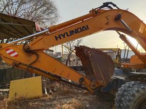 รถขุดตีนตะขาบมัลติฟังก์ชั่นแบบเกาหลี HYUNDAI 130-5รถตีนตะขาบประสิทธิภาพสูง - Product Image 3