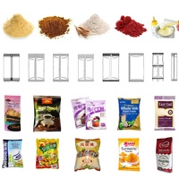 Machine d'emballage verticale automatique pour snacks, aliments, café, bonbons en sachet pour petites entreprises