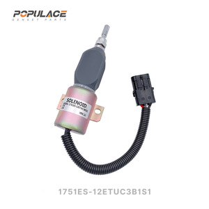 โซลินอยด์วาล์ว Buick Excelle รุ่น 1751ES-12ETUC3B1S1 สำหรับตัดน้ำมันเชื้อเพลิง ใช้กับเครื่องยนต์ดีเซลสำหรับเครื่องกำเนิดไฟฟ้า - Product Image 4