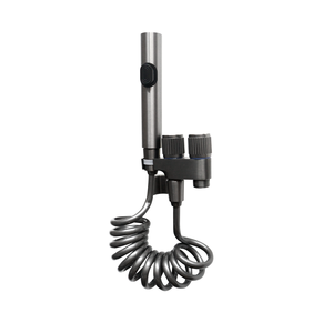 Pistolet de lavage WC à pression sans air en acier inoxydable au design moderne avec système de freinage anti-blocage pour machine à laver et lavabo de salle de bain - Product Image 1