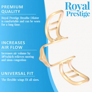 Dilatateur de nez pince-nez en silicone nasal Anti-ronflement souffle facile empêchant le ronflement aide à respirer les appareils de ronflement améliorer le sommeil - Product Image 3
