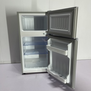 128L Mini Small Double-door Refrigerator and Freezers Home Bottom-freezer Refrigerators Top-freezer Refrigerator - Product Image 2