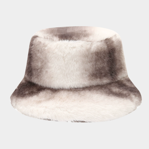 Chapeau seau chaud et moelleux pour femme, style automne-hiver, épaissi pour l'extérieur - Product Image 5