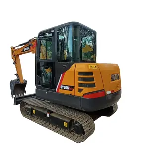 Efficient Heavy Construction Equipment sany 60 used excavators have a lot of inventory for sany