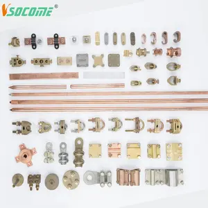 Dẫn Điện Đồng Lá Băng Dính, Linh Hoạt <span class=keywords><strong>Braid</strong></span> Đồng Dây Nối, Flat <span class=keywords><strong>Copper</strong></span> Strip - Product Image 5