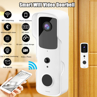 Visiophone intelligent sans fil avec caméra, interphone de porte, pour la maison, vidéo Ai, capteur de mouvement 2021 P, compatible avec Tuya, nouveauté 1080