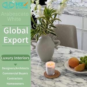 HZX натуральный арабескато мрамор мателрия Кухонная Столешница плита Роскошная итальянская арабескато нормальный дорогой белый мрамор - Product Image 6