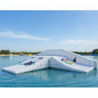 Simulateur de surf Skate Rider Slide Rampes aquatiques gonflables