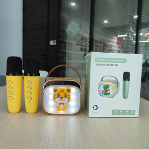 Uống mini gia đình trẻ em karaoke spraker Bluetooth loa với xử lý hai <span class=keywords><strong>micro</strong></span> Hifi hệ thống P12 - Product Image 2