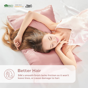 Kissenbezug aus Reiner Maulbeerseide mit Individuellem Sticklogo, 19 22 Momme - Product Image 3