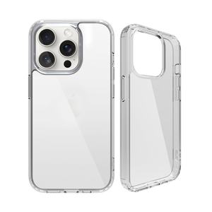 Étui de téléphone transparent pour iPhone 15, étui de téléphone transparent anti-choc en TPU pour iPhone 12 13 14 15 16 Pro Max - Product Image 1
