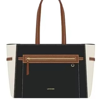 Sac pour ordinateur portable LOVEVOOK pour femmes, sac de travail pour ordinateur portable de 15,6 pouces avec grand porte-gobelet, sacoche pour ordinateur portable légère et grande