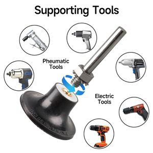 Premium 2 Inch Quick Change Diamond <b>Sanding</b> <b>Discs</b> Set with 1/4 Inch Holder Die Grinder for Surface Conditioning - Product Image 2