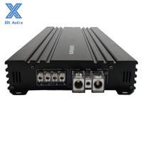 Amplificateur classe D 2000W avec PCB de largeur 1CH 120mm pour système audio de voiture monaural avec croisements et égaliseurs