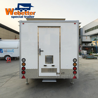 Webetter Mobile Smoothie Bar, camion de restauration entièrement équipé pour glaces, hot-dogs, tacos, kebabs, shawarmas, burgers et autres snacks.